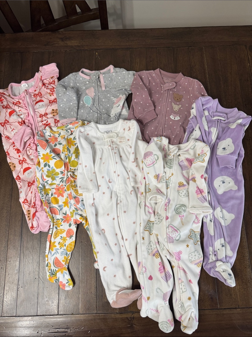 Carters Baby Girl 6month Sleepers